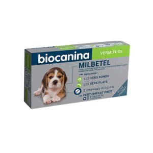 Clément Thekan Vermiscan Vermifuge pour Chiens de + de 10kg, boite de 4  compriméss - La Pharmacie de Pierre