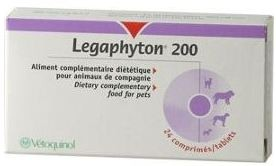 Legaphyton 200 - Fonction hépatique et rénale chien et chat (24cp)