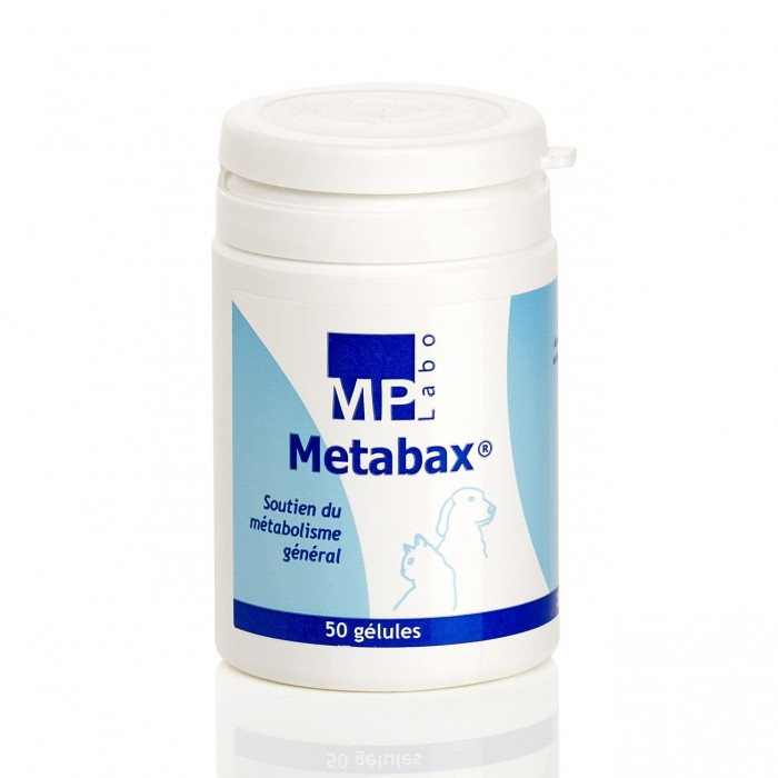 Metabax - stimulant chiens et chats (50 gélules)