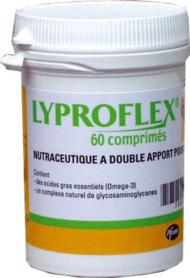 LYPROFLEX - Complément alimentaire chiens et chats avec de l'arthrose x60 comprimés