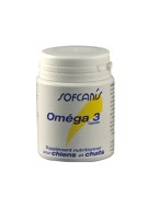 Sofcanis Omega 3 - Complément nutritionnel pour chiens et chats x120 capsules