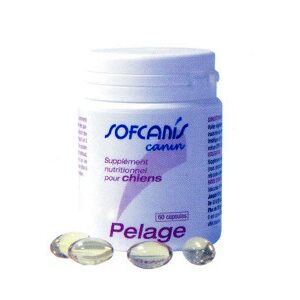 Sofcanis Pelage - Complément nutritionnel pour chien x60 capsules