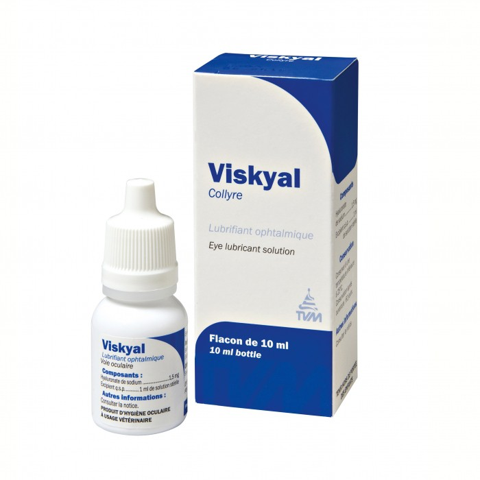 Viskyal - Soin des yeux pour chats et chiens 10mL