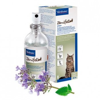 ZENIFEL Spray - Spray aux phéromones apaisantes pour chats 60mL