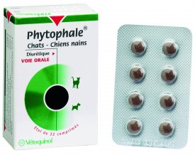 Phytophale chats / chiens nains - Diurétique oral pour chats et chiens nains 32cp