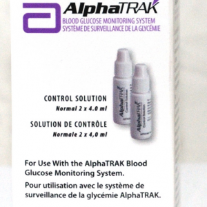 ALPHATRAK Solution - Solution pour glucomètre ALPHATRAK 2x4mL