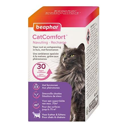 Beaphar Catcomfort- recharge- solution calmante pour chat et chaton