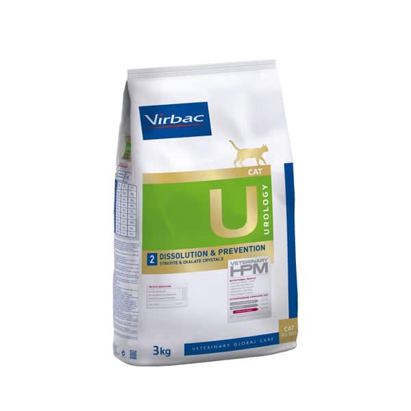 VIRBAC Vet HPM Cat Urology Dissolution et Prévention (1,5kg)